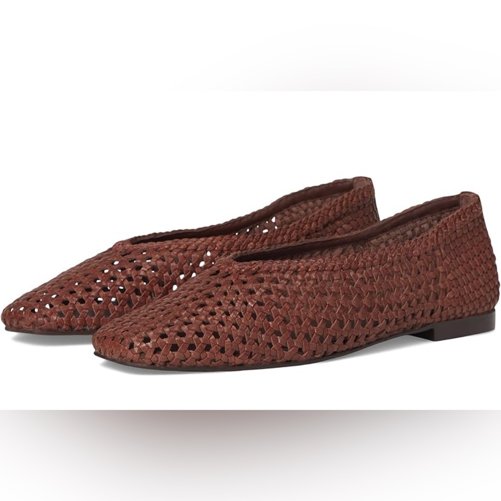 Madewell Brown Woven Flats
